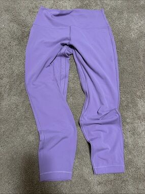 Lululemon Lavender Align Leggings - With seams- size 10